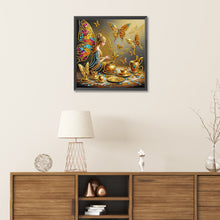 Load image into Gallery viewer, Diamond Painting - Partial Special Shaped - Fairy girl (30*30CM)