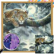 Load image into Gallery viewer, AB Diamond Painting - Full Square - leopard (40*40CM)