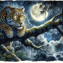 Load image into Gallery viewer, AB Diamond Painting - Full Square - leopard (40*40CM)