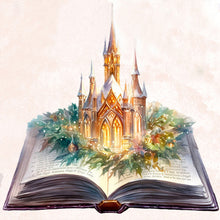 Load image into Gallery viewer, Diamond Painting - Full Round - Castle in the book (30*30CM)