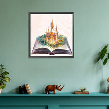 Load image into Gallery viewer, Diamond Painting - Full Round - Castle in the book (30*30CM)