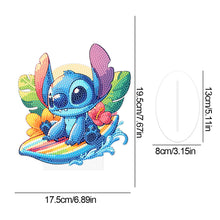 Load image into Gallery viewer, Special Shape Acrylic Cute Stitch Desktop Diamond Art Kits for Home Office Decor