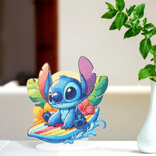 Load image into Gallery viewer, Special Shape Acrylic Cute Stitch Desktop Diamond Art Kits for Home Office Decor