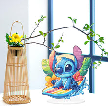 Load image into Gallery viewer, Special Shape Acrylic Cute Stitch Desktop Diamond Art Kits for Home Office Decor