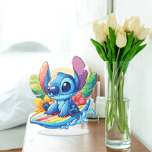 Load image into Gallery viewer, Special Shape Acrylic Cute Stitch Desktop Diamond Art Kits for Home Office Decor