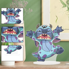 Load image into Gallery viewer, Special Shape Acrylic Cute Stitch Desktop Diamond Art Kits for Home Office Decor