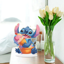 Load image into Gallery viewer, Special Shape Acrylic Cute Stitch Desktop Diamond Art Kits for Home Office Decor