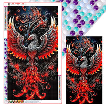 Load image into Gallery viewer, Diamond Painting - Full Round - Flame phoenix (40*70CM)