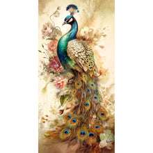 Load image into Gallery viewer, Diamond Painting - Full Round - Peacock (40*80CM)
