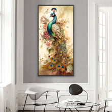 Load image into Gallery viewer, Diamond Painting - Full Round - Peacock (40*80CM)