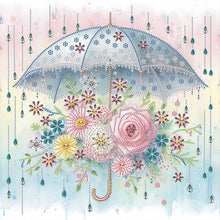 Load image into Gallery viewer, Diamond Painting - Partial Special Shaped - Umbrella (40*40CM)