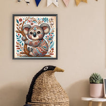 Load image into Gallery viewer, Diamond Painting - Partial Special Shaped - Koala (30*30CM)
