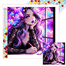 Load image into Gallery viewer, Diamond Painting - Full Square - Girl (40*40CM)