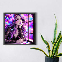 Load image into Gallery viewer, Diamond Painting - Full Square - Girl (40*40CM)