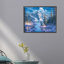 Load image into Gallery viewer, Diamond Painting - Full Square - Snow mountain (50*40CM)