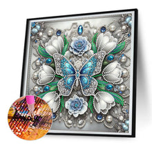Load image into Gallery viewer, Diamond Painting - Partial Special Shaped - pattern butterfly (30*30CM)