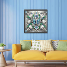 Load image into Gallery viewer, Diamond Painting - Partial Special Shaped - pattern butterfly (30*30CM)