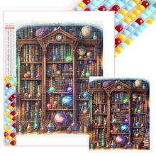 Load image into Gallery viewer, Diamond Painting - Full Square - Bookshelf (40*50CM)