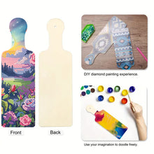 Load image into Gallery viewer, 4Pcs Flower and Grass 5D DIY Diamond Painting Serving Tray for Desk Coffee Table