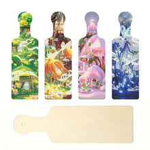 Load image into Gallery viewer, 4Pcs Flower and Grass 5D DIY Diamond Painting Serving Tray for Desk Coffee Table