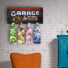 Load image into Gallery viewer, 4Pcs Flower and Grass 5D DIY Diamond Painting Serving Tray for Desk Coffee Table