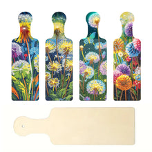 Load image into Gallery viewer, 4Pcs Flower and Grass 5D DIY Diamond Painting Serving Tray for Desk Coffee Table