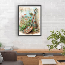 Load image into Gallery viewer, Diamond Painting - Full Round - retro oil painting shovel (30*40CM)