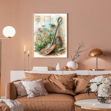 Load image into Gallery viewer, Diamond Painting - Full Round - retro oil painting shovel (30*40CM)