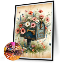 Load image into Gallery viewer, Diamond Painting - Full Round - retro oil painting mailbox (30*40CM)
