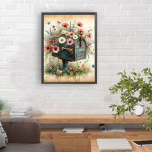 Load image into Gallery viewer, Diamond Painting - Full Round - retro oil painting mailbox (30*40CM)