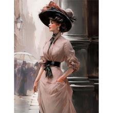 Load image into Gallery viewer, Diamond Painting - Full Round - elegant woman (30*40CM)