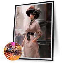 Load image into Gallery viewer, Diamond Painting - Full Round - elegant woman (30*40CM)