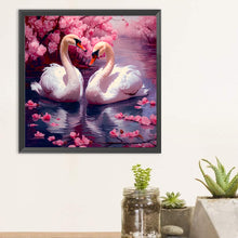 Load image into Gallery viewer, Diamond Painting - Full Round - swan (30*30CM)