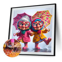 Load image into Gallery viewer, Diamond Painting - Full Round - Funny grandma (40*40CM)