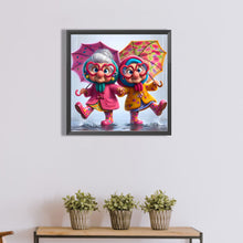 Load image into Gallery viewer, Diamond Painting - Full Round - Funny grandma (40*40CM)