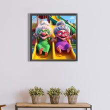 Load image into Gallery viewer, Diamond Painting - Full Round - Funny grandma (40*40CM)