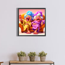 Load image into Gallery viewer, Diamond Painting - Full Round - Funny grandma (40*40CM)
