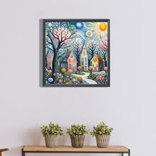 Load image into Gallery viewer, Diamond Painting - Full Round - colorful house (40*40CM)