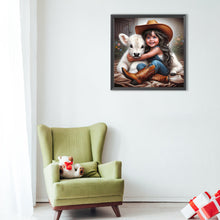 Load image into Gallery viewer, Diamond Painting - Full Round - Cowgirl (40*40CM)