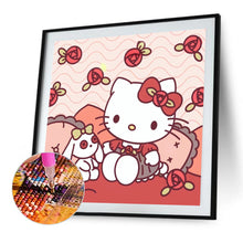 Load image into Gallery viewer, AB Diamond Painting - Full Round - Hello Kitty (40*40CM)