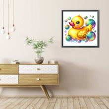 Load image into Gallery viewer, AB Diamond Painting - Full Round - Colorful bubbles and ducks (40*40CM)