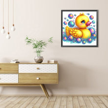 Load image into Gallery viewer, AB Diamond Painting - Full Round - Colorful bubbles and ducks (40*40CM)