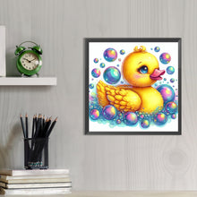 Load image into Gallery viewer, AB Diamond Painting - Full Round - Colorful bubbles and ducks (40*40CM)