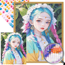 Load image into Gallery viewer, AB Diamond Painting - Full Round - Youth girl (40*50CM)