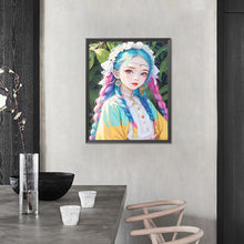 Load image into Gallery viewer, AB Diamond Painting - Full Round - Youth girl (40*50CM)
