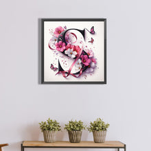 Load image into Gallery viewer, Diamond Painting - Full Round - Butterfly daisy letter S (40*40CM)