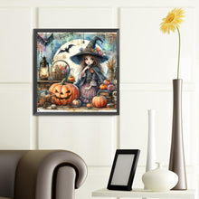 Load image into Gallery viewer, Diamond Painting - Full Round - Pumpkin girl (40*40CM)