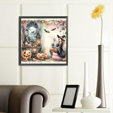 Load image into Gallery viewer, Diamond Painting - Full Round - Pumpkin girl (40*40CM)