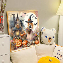 Load image into Gallery viewer, Diamond Painting - Full Round - Pumpkin girl (40*40CM)
