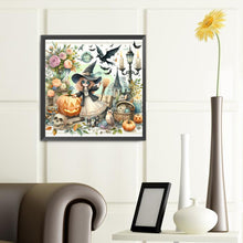 Load image into Gallery viewer, Diamond Painting - Full Round - Pumpkin girl (40*40CM)